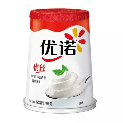 优诺优丝风味发酵乳原味酸奶135gx3